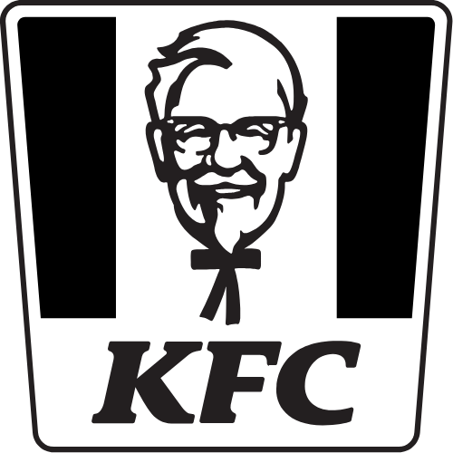KFC company logo black